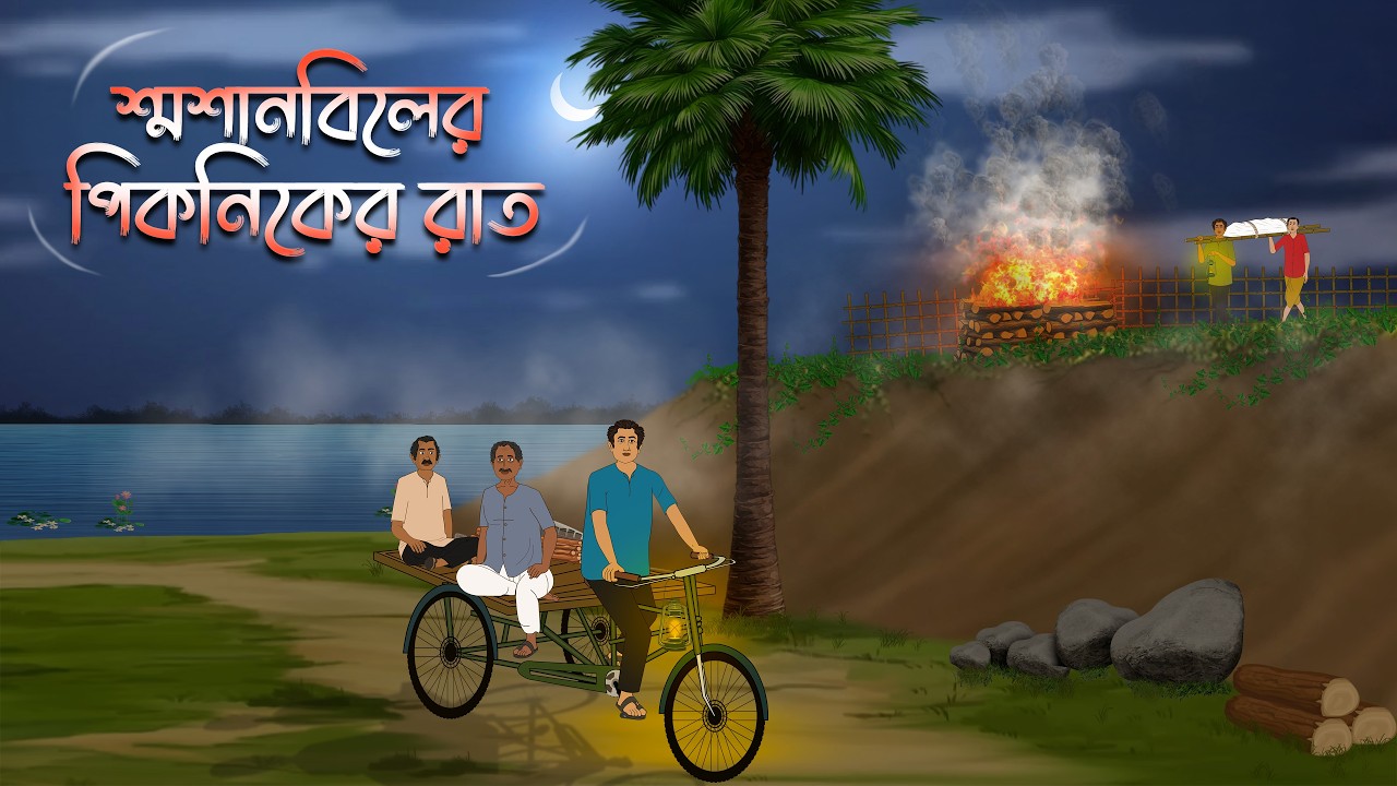 Smashan Biler Pikniker Raat | Bengali Horror Cartoon | Bhuter Cartoon | Bhuter Golpo | BBA