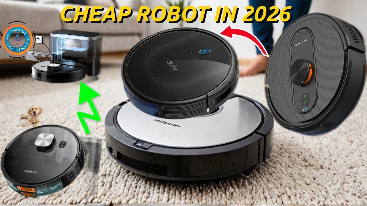 5 Best Cheapest Robot Vacuum Cleaners That Clean Like $1000 Bots