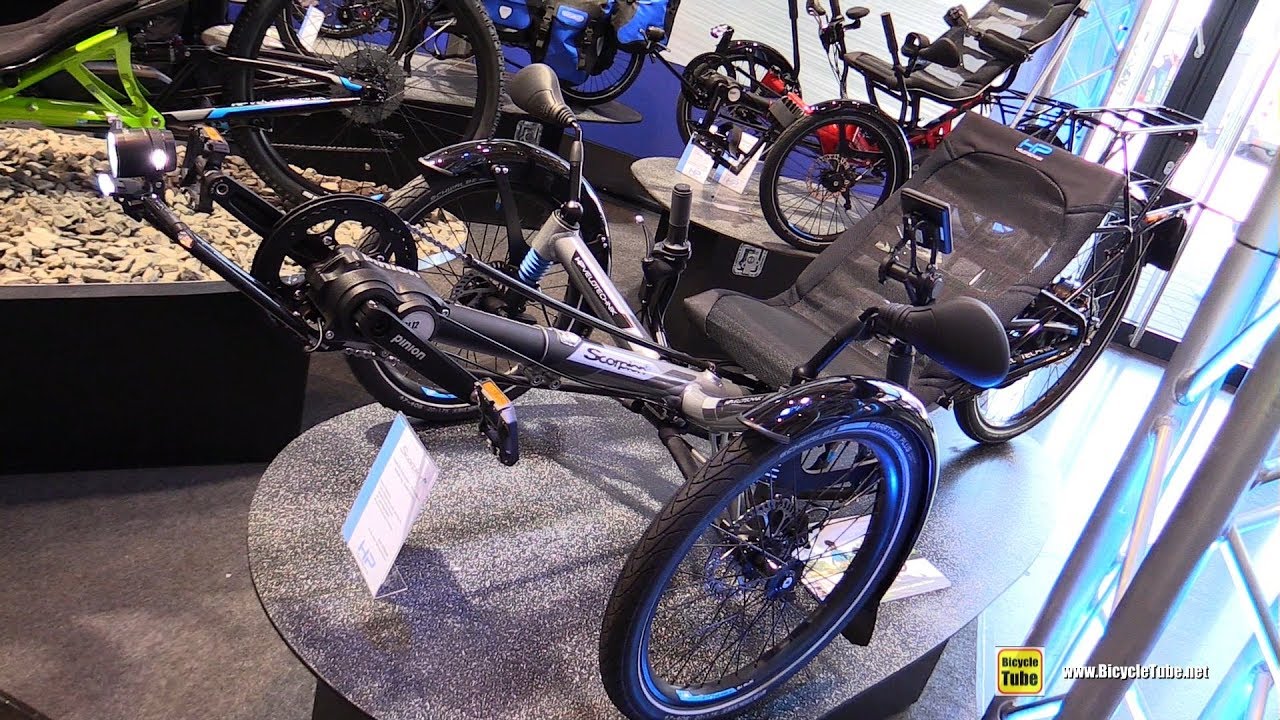 2020 HP VeloTechnik Scorpion FS Pedalec 3-wheel Bike - Walkaround