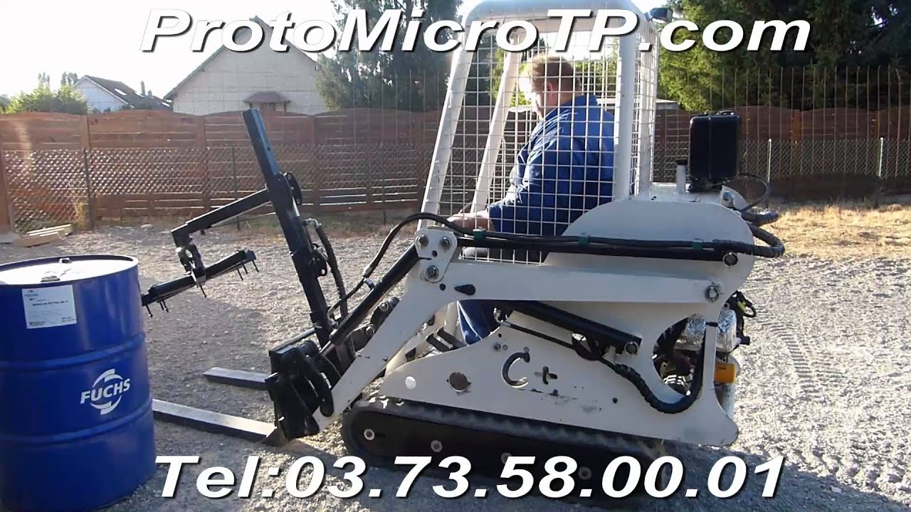 Chargeur à Chenilles 650kg