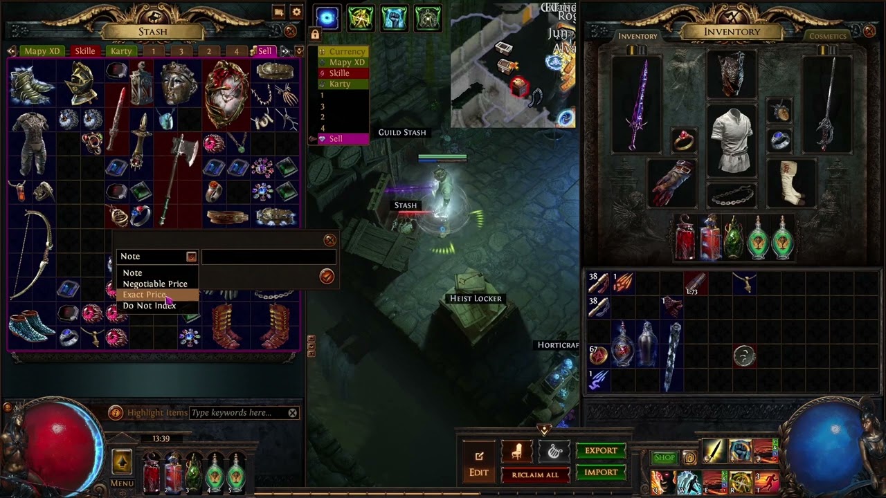 Как продавать предметы в POE Trade &mdash; Path Of Exile