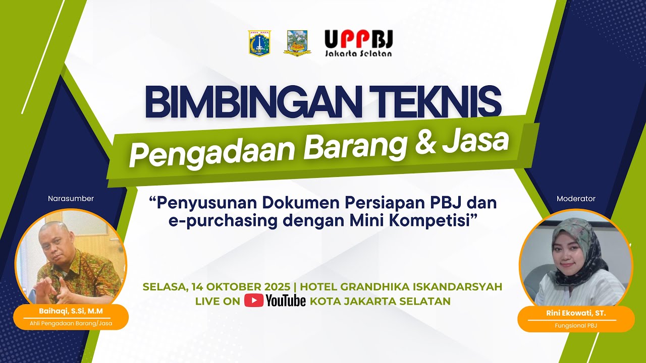 Penyusunan Dokumen Persiapan PBJ dan e-purchasing dengan Mini Kompetisi