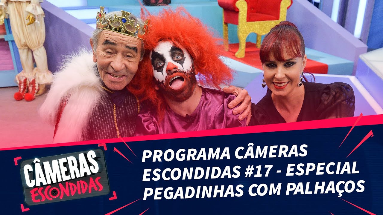 Programa Câmeras Escondidas #17 - Especial Pegadinhas com Palhaços | Câmeras Escondidas (22/12/21)