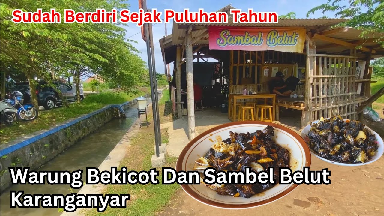 Warung Bekicot Dan Sambel Belut Karanganyar 