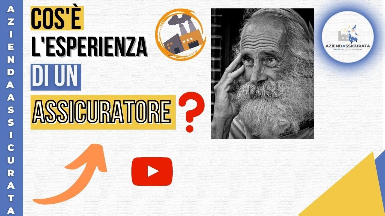 Assicuratore| Cos'è l'esperienza di un assicuratore?