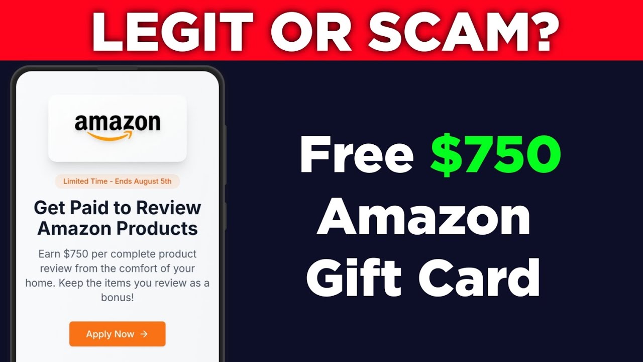 Подарочная карта Amazon ApplyAMZ.com на 750 долларов &mdash; мошенничество или закон?