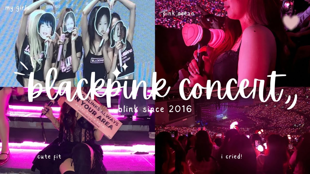MY FIRST BLACKPINK CONCERT (DEADLINE TOUR) 💕 | angela