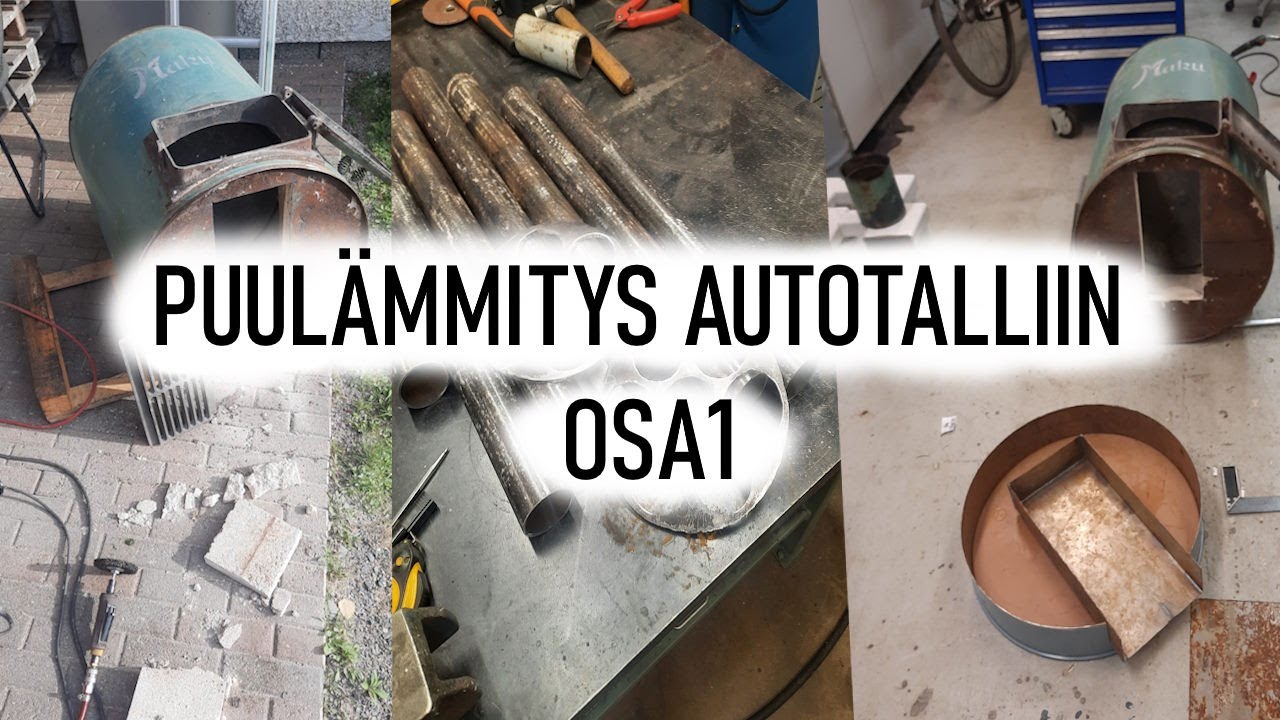 Puulämmitys talliin osa1