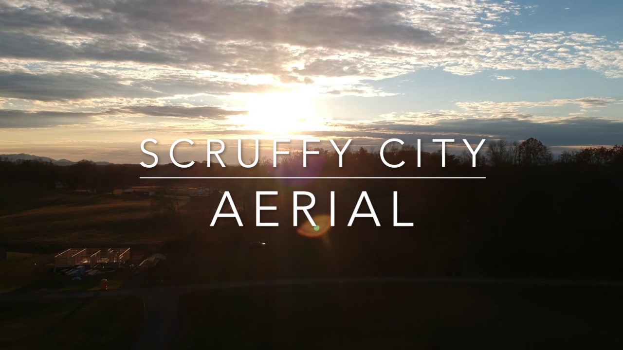 Aerial Footage of Majestic Mountain Neighborhood in Walland Tennessee