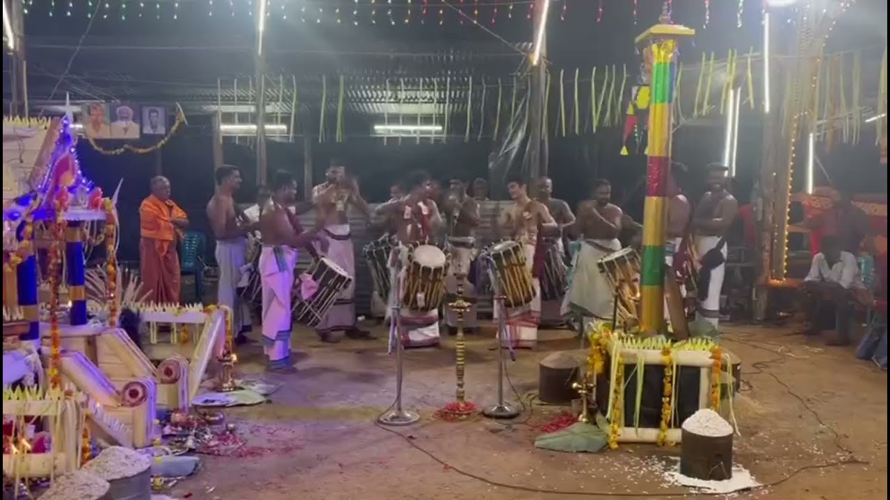 ഡബിൾ തായബക (സദനം അശ്വിൻ മുരളി & കല്ലെക്കുളങ്ങര ആദർശ് ) #ayyappa #yt #chenda#viral #music#chenda 