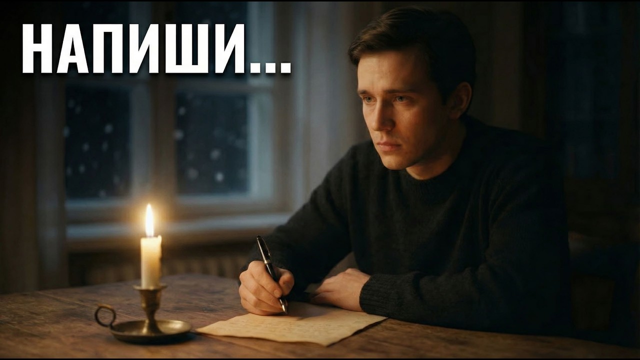 Напиши мне письмо от души