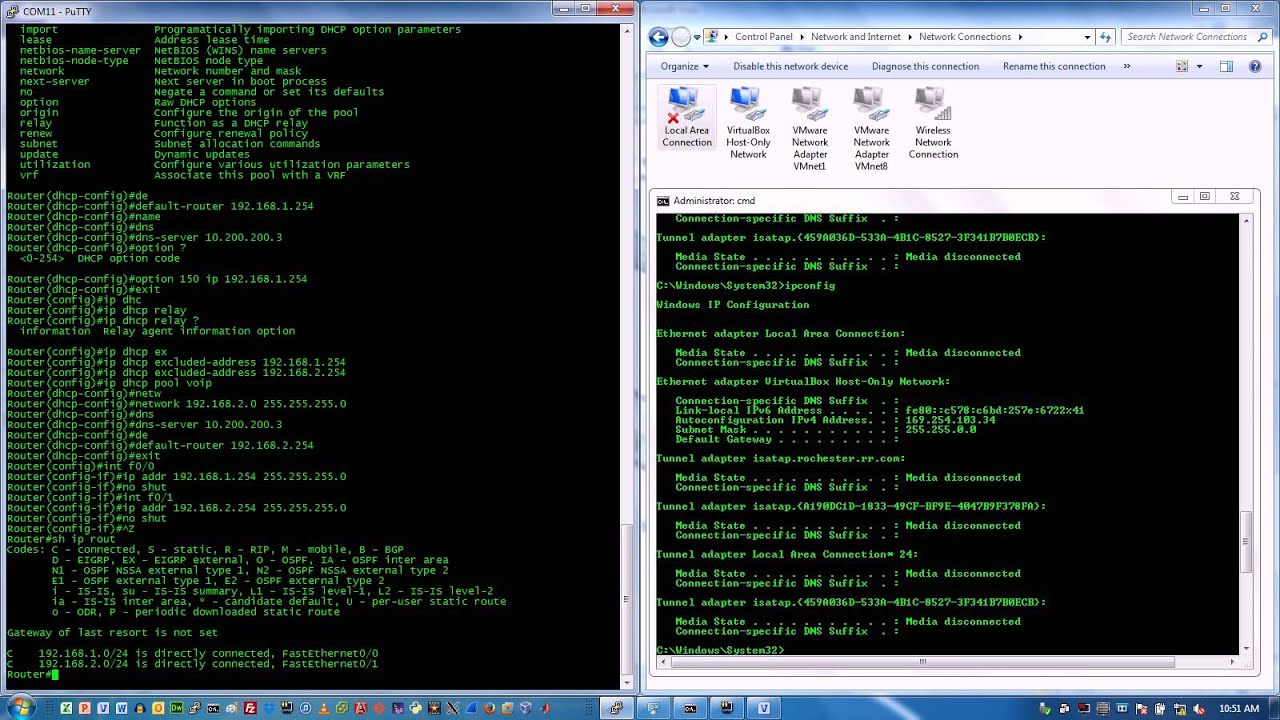 Cisco DHCP and TFTP servers