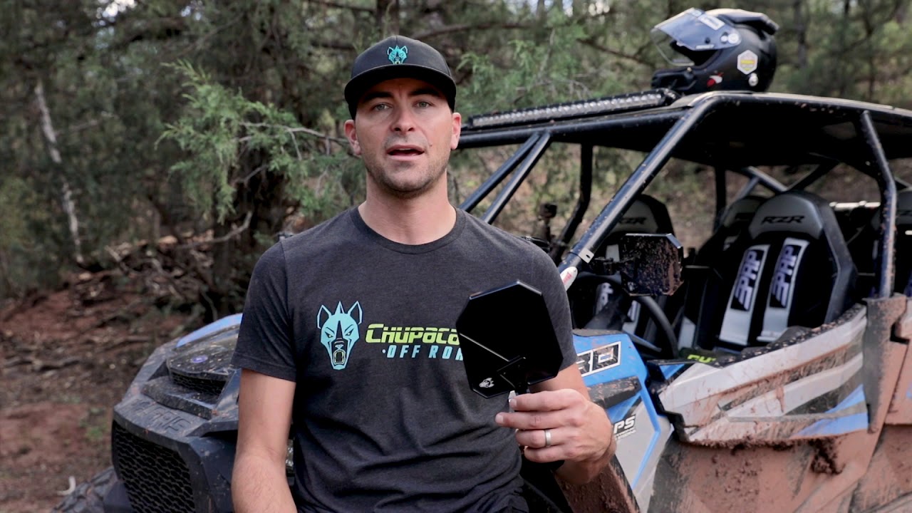 MACHINED ALUMINUM CUERO SIDE MIRRORS FOR YOUR SXS | CHUPACABRA OFFROAD