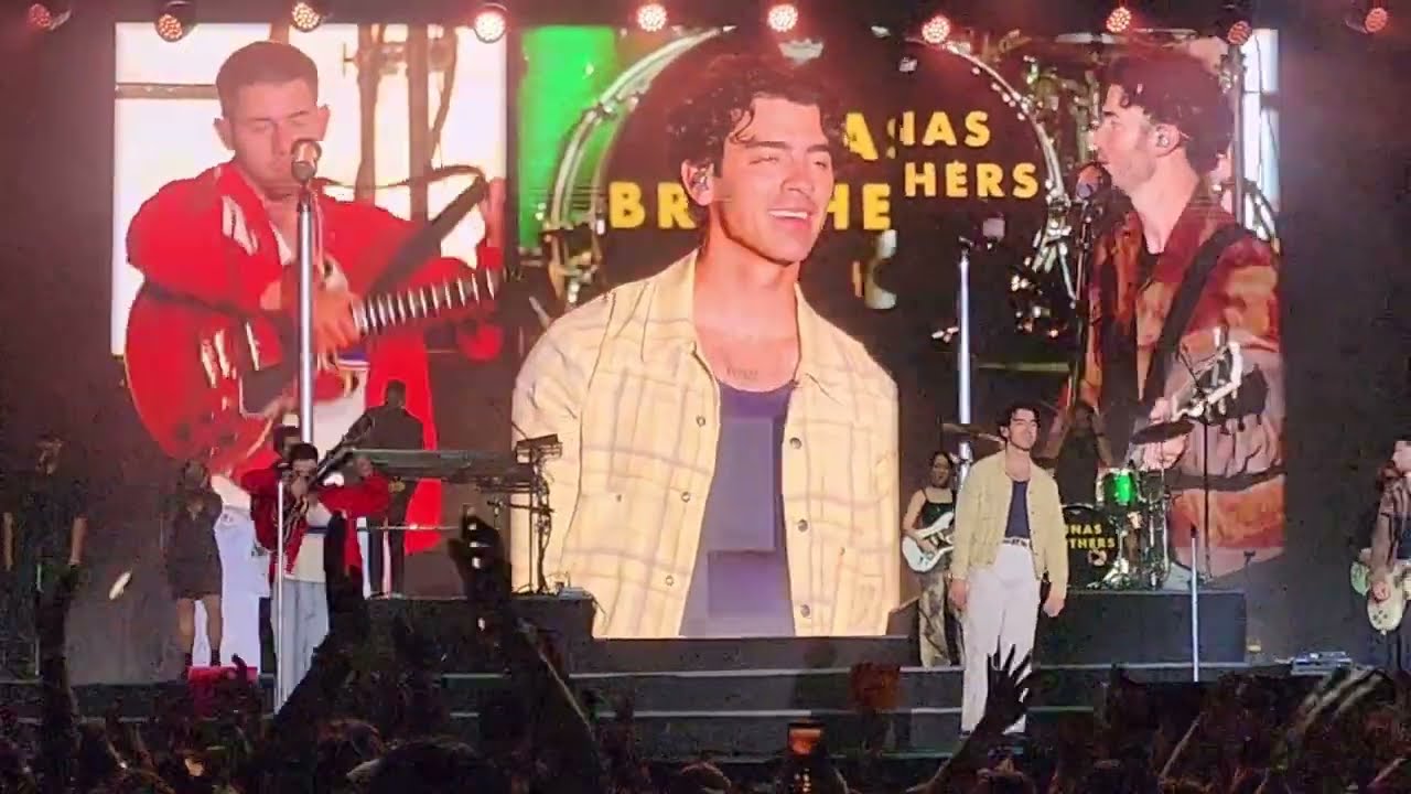 Leave Before You Love Me by Jonas Brothers at Weidner Field 7/20/24