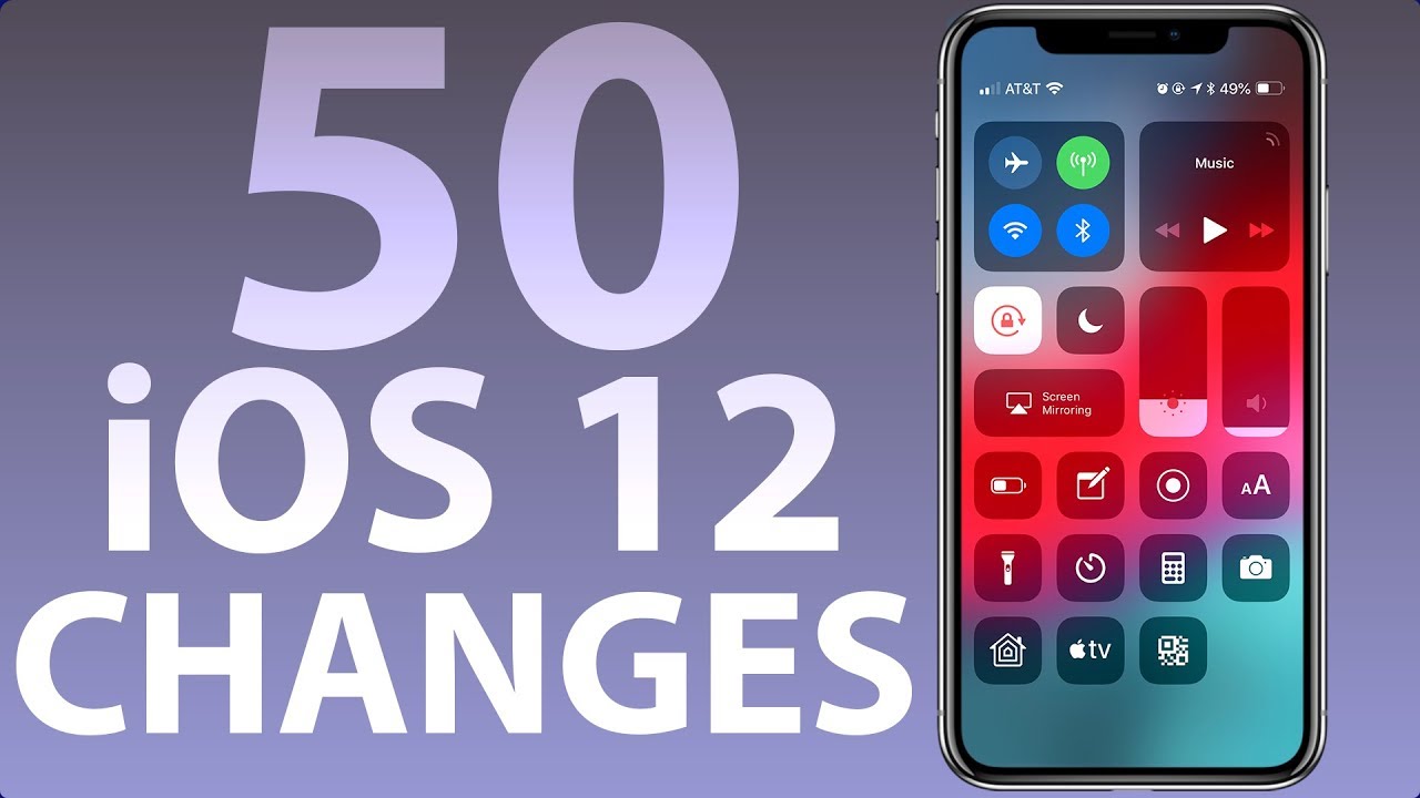 50 Changes in iOS 12! (iPhone, iPad)