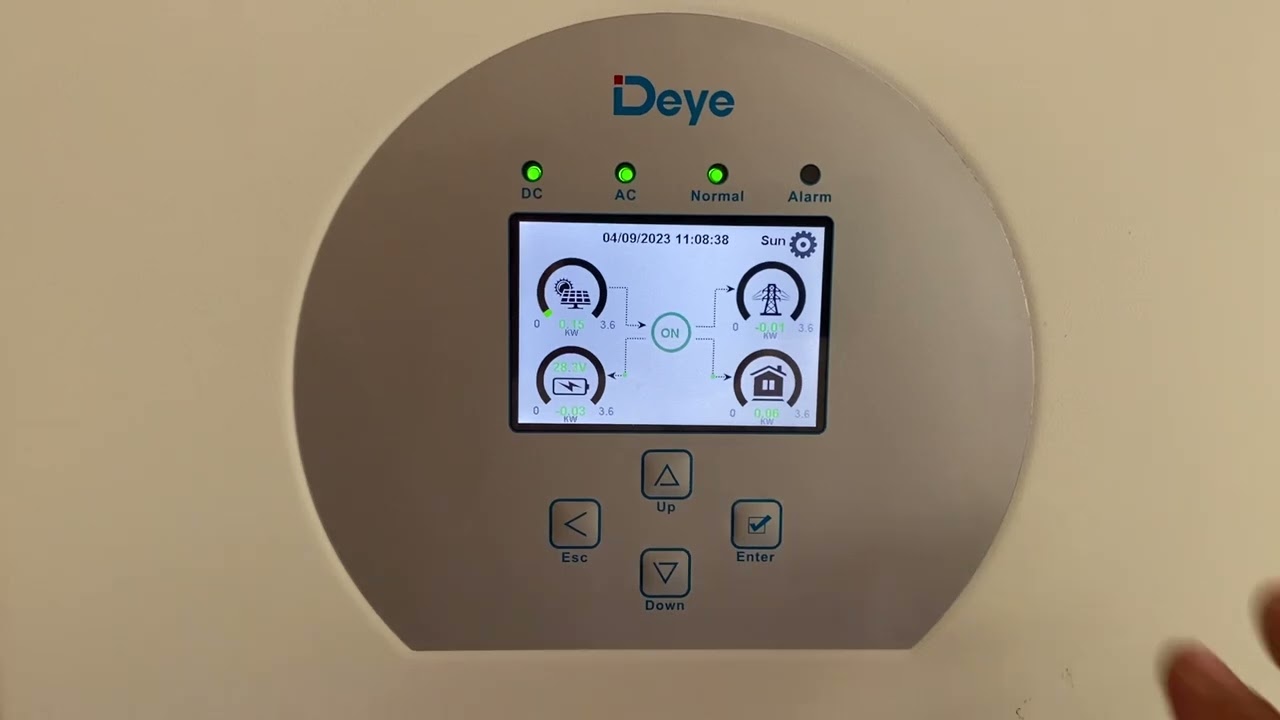 DEYE 3KW, 24V HYBRID ON/OFF GRID TESTING