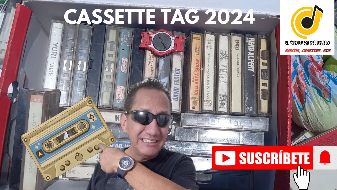 Cassette Tag 2024  El Tornamesa del Abuelo