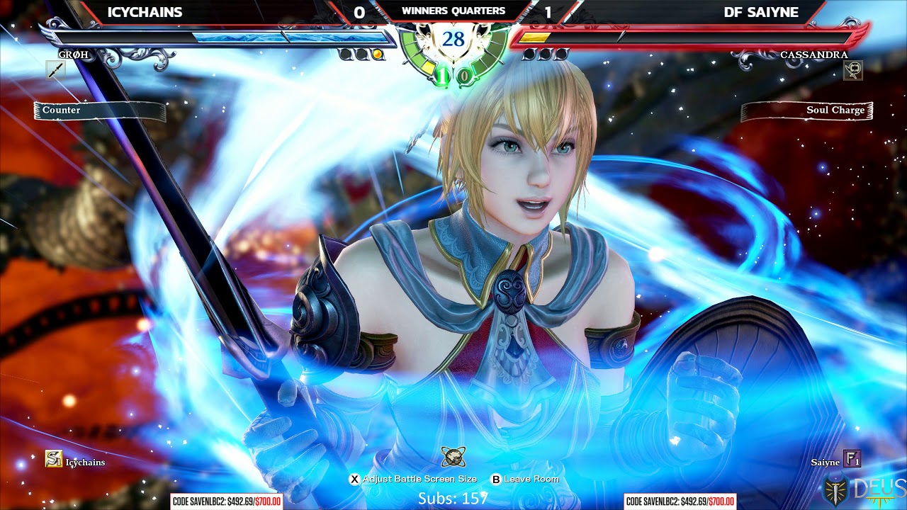 SC6 @ NLBC 210 Online Edition  - IcyChains vs. DF Saiyne