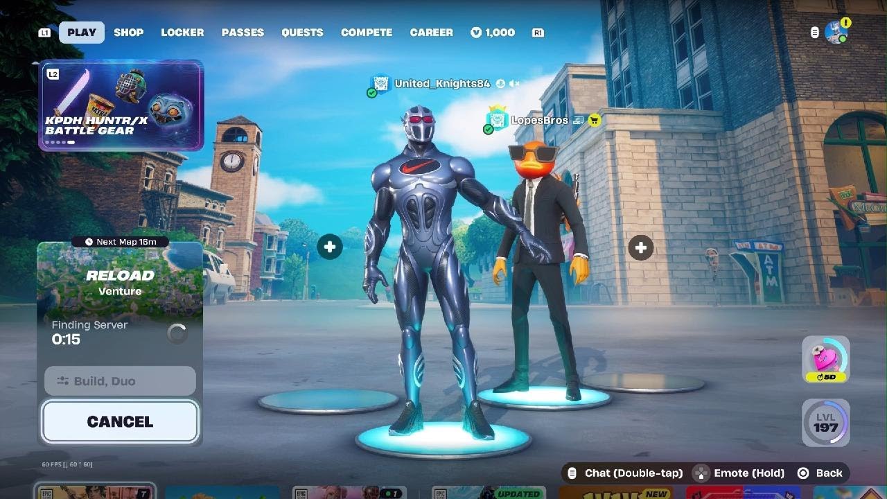 Fortnite Reload  Venture 🔥New MARVEL Skins ❕LopesBros