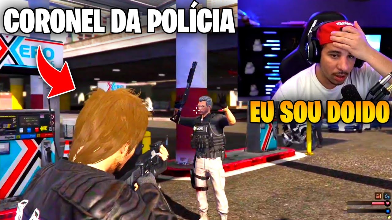 PIUZINHO PEGOU O CORONEL DA P0LÍClA !!!