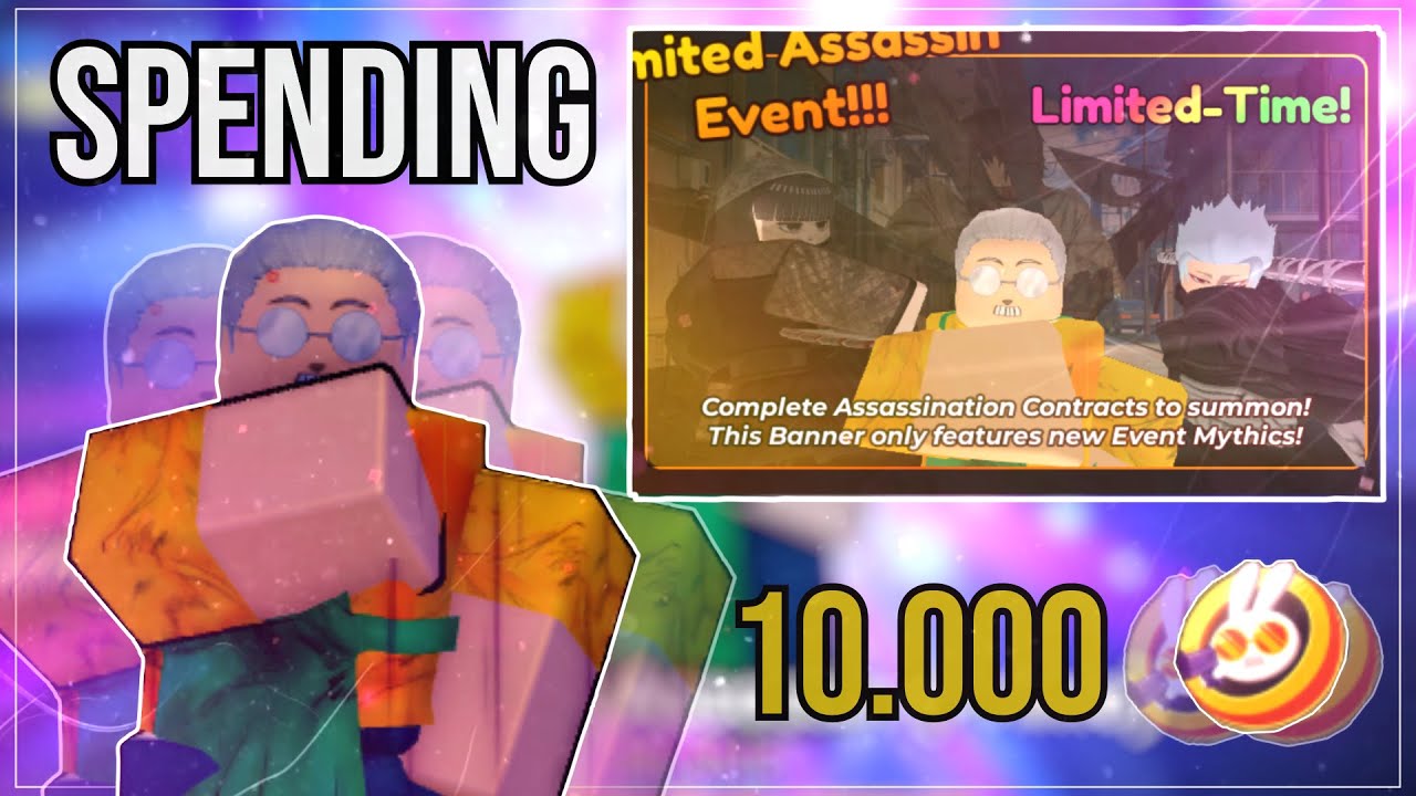 Anime Adventures | WHAT I GOT FROM SPENDING 10K ASSASIN TOKENS!
