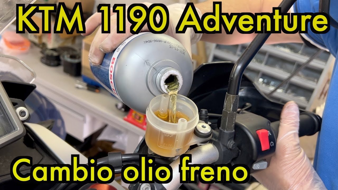 Olio freno KTM Adventure 1190 + forcelle