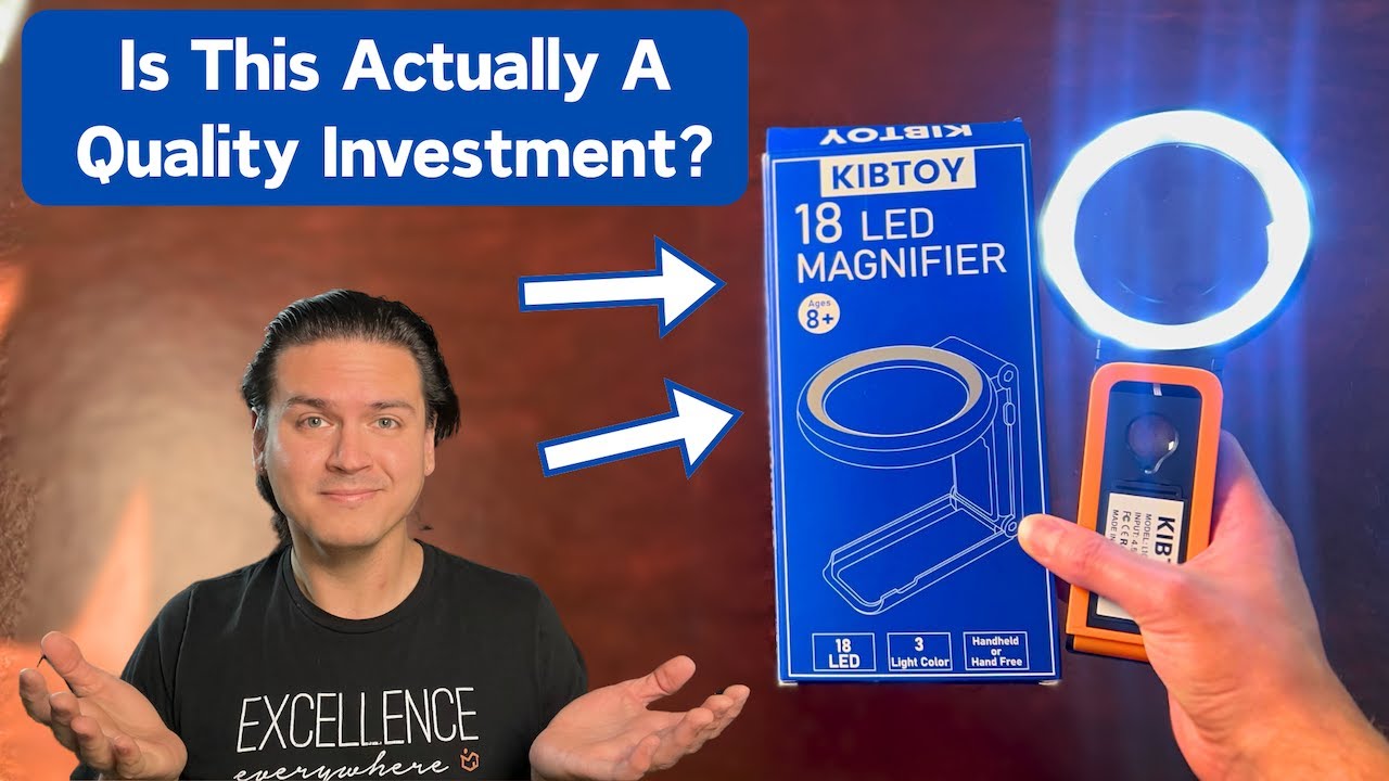 What To Know About The KIBTOY 30X 40X Magnifier