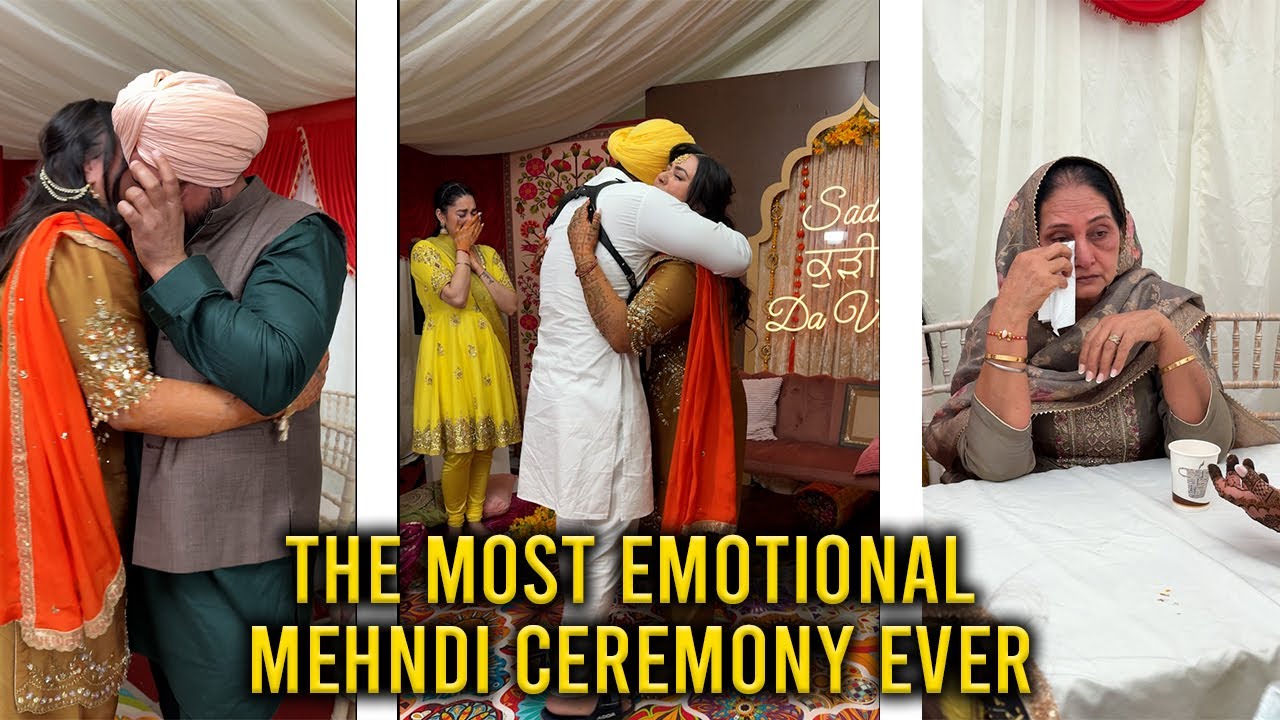 The Most Emotional Mehndi Ceremony Ever (PART 3)