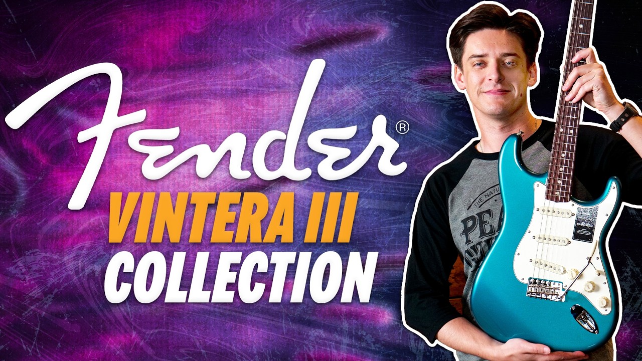 Checking Out Fender's BRAND NEW Vintera III Collection!