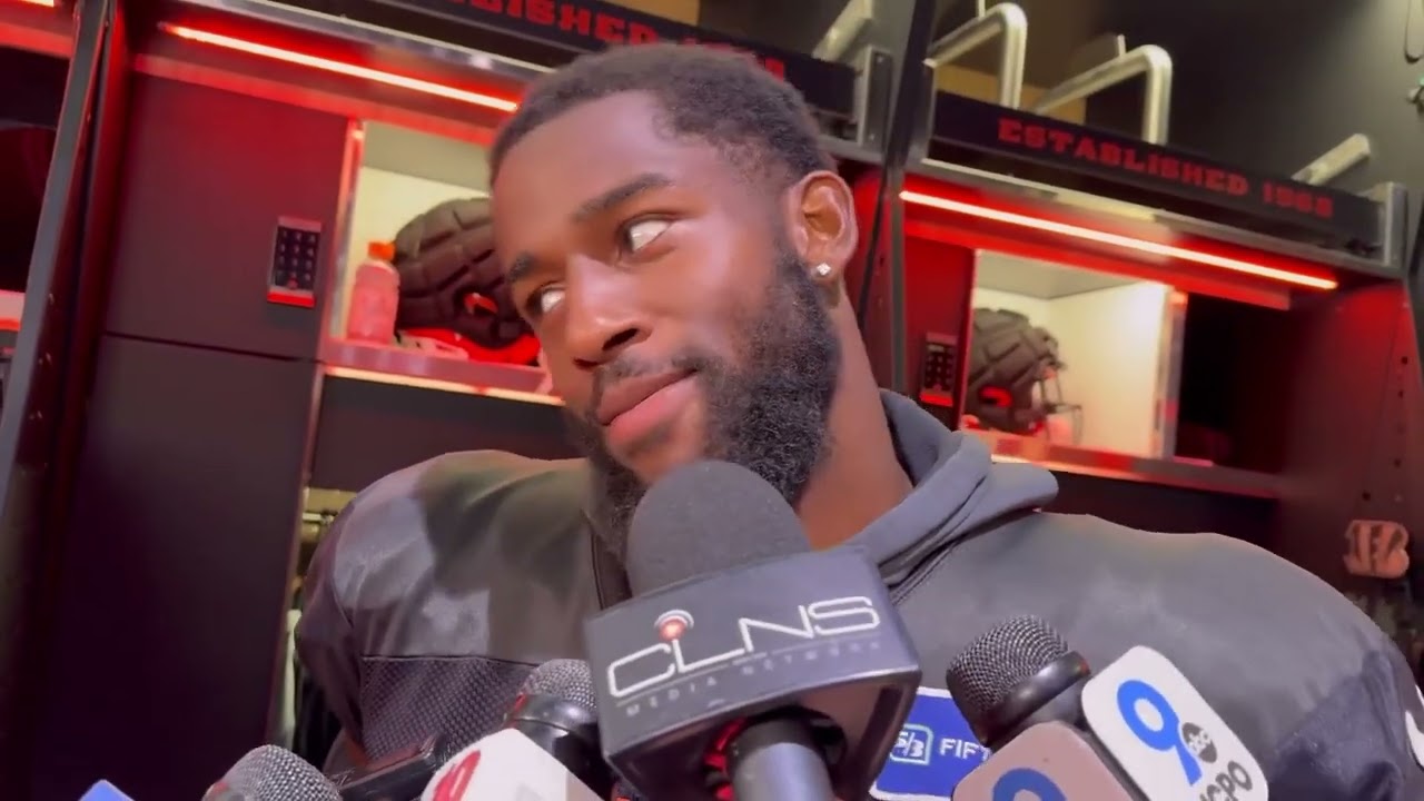 Dax Hill on the role he sees in Bengals secondary &ldquo;just flying around out there