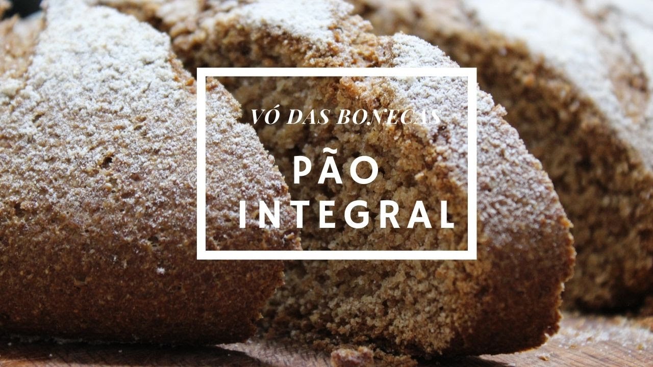 Como fazer  Pão Integral com Centeio (Receita Sem Adição de Açúcar)