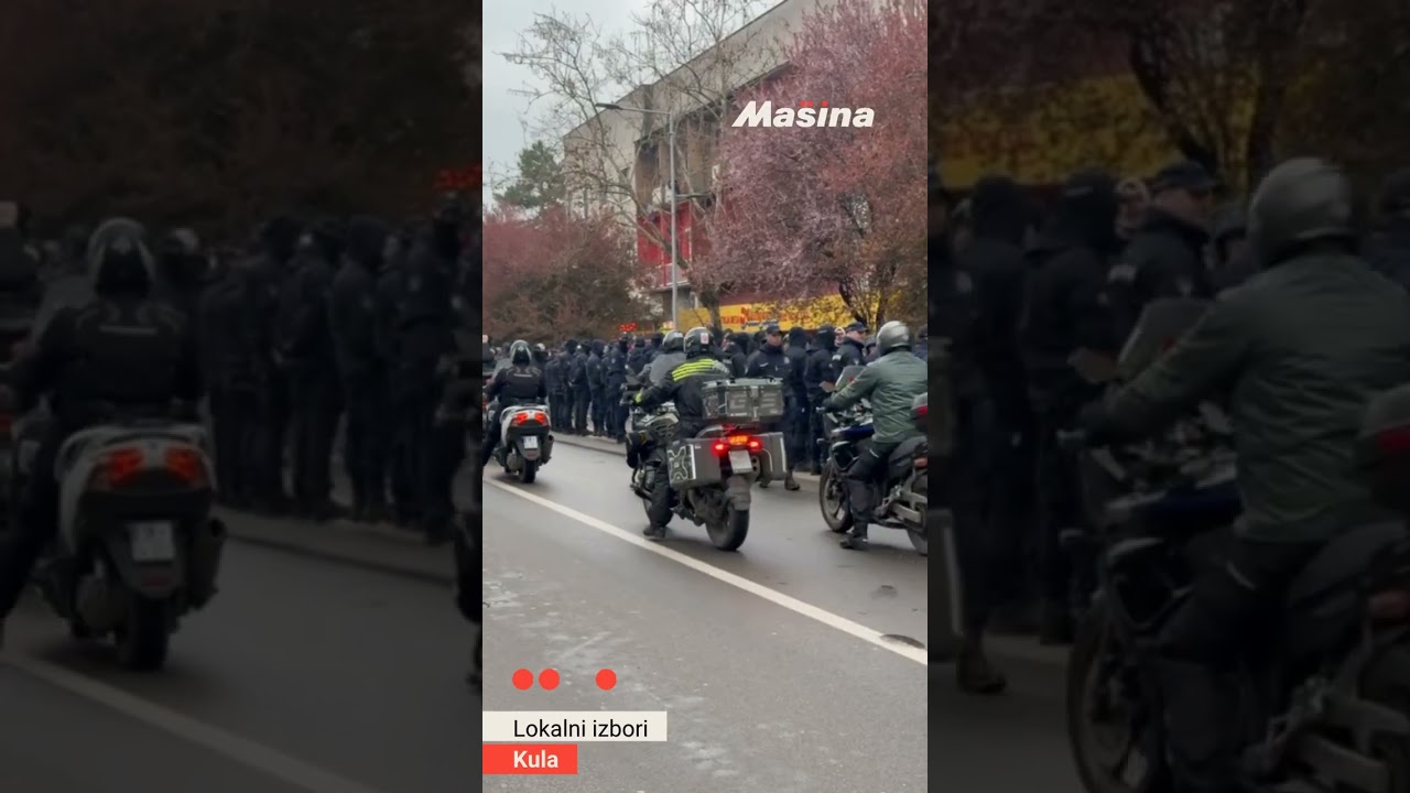 U Kuli policija sa obe strane obezbeđuje kafić Tvrđav