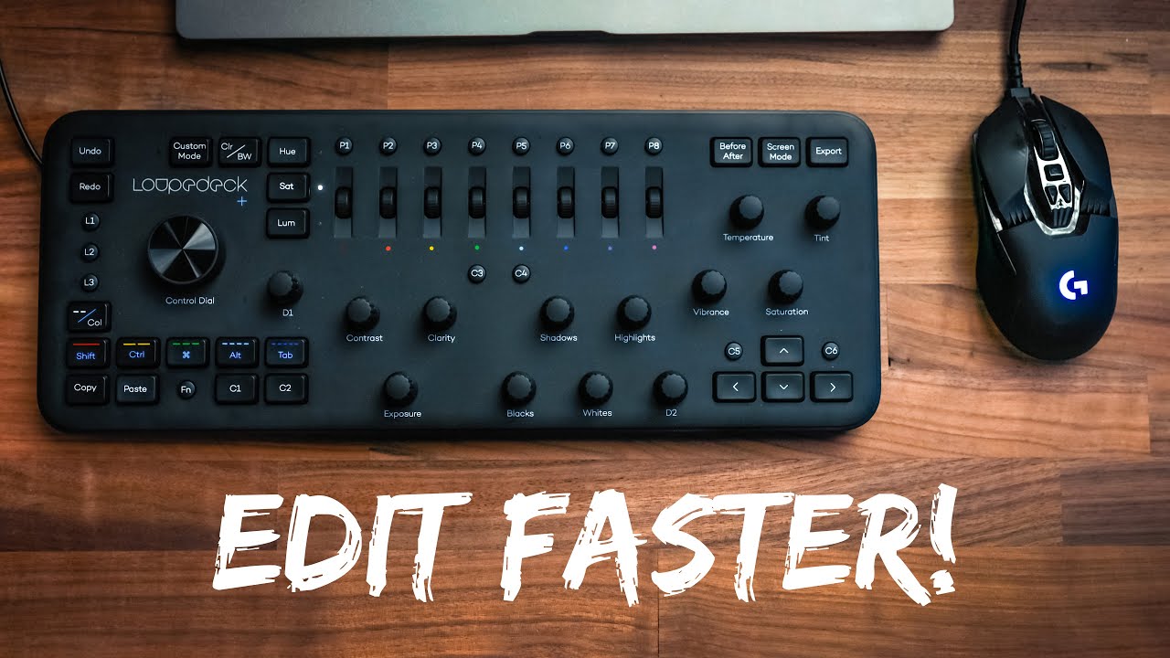 Editing and Color Grading using Loupedeck + in Adobe Premiere Pro 2019