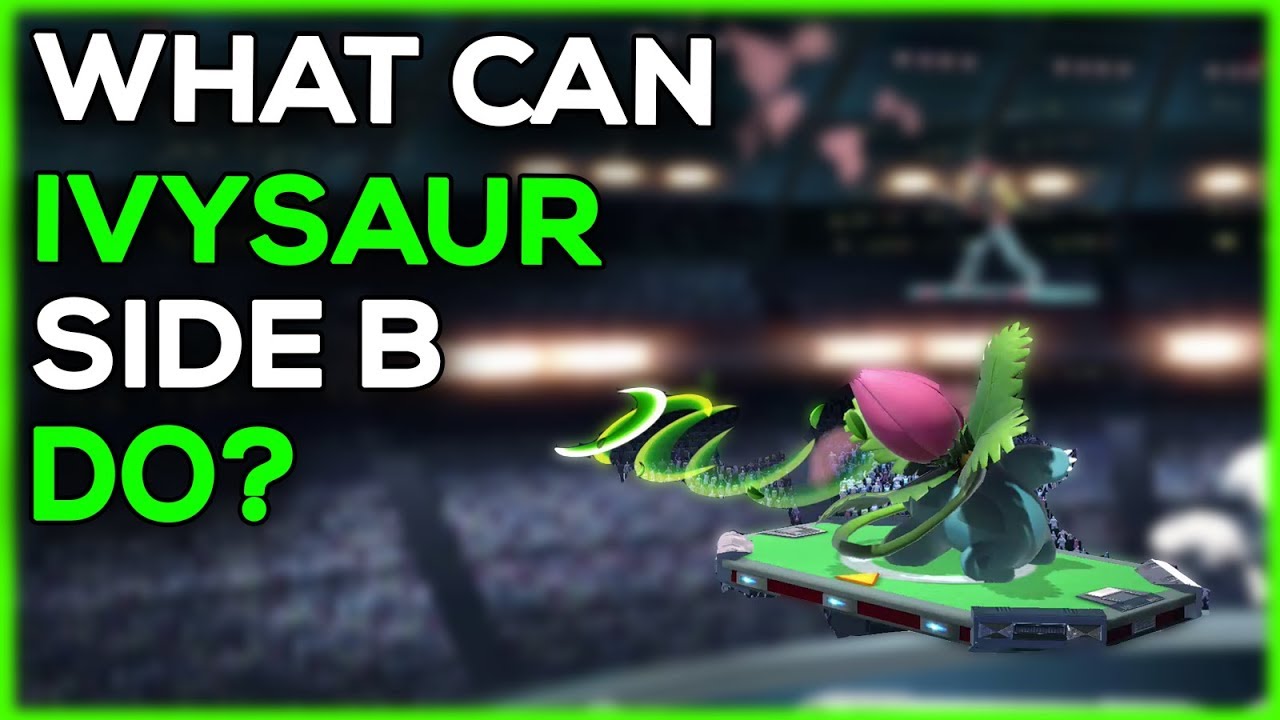 The POTENTIAL of Ivysaur's Side B!
