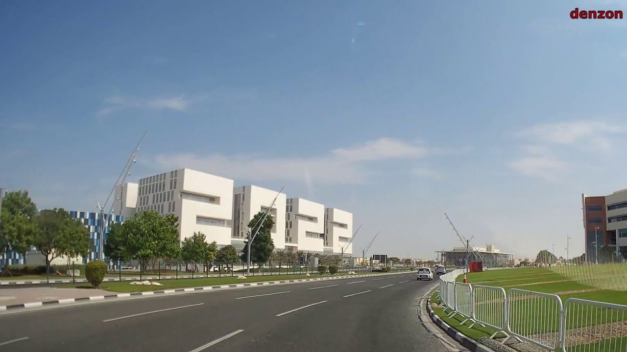 Doha Qatar: Al Rayyan road to Al Waab