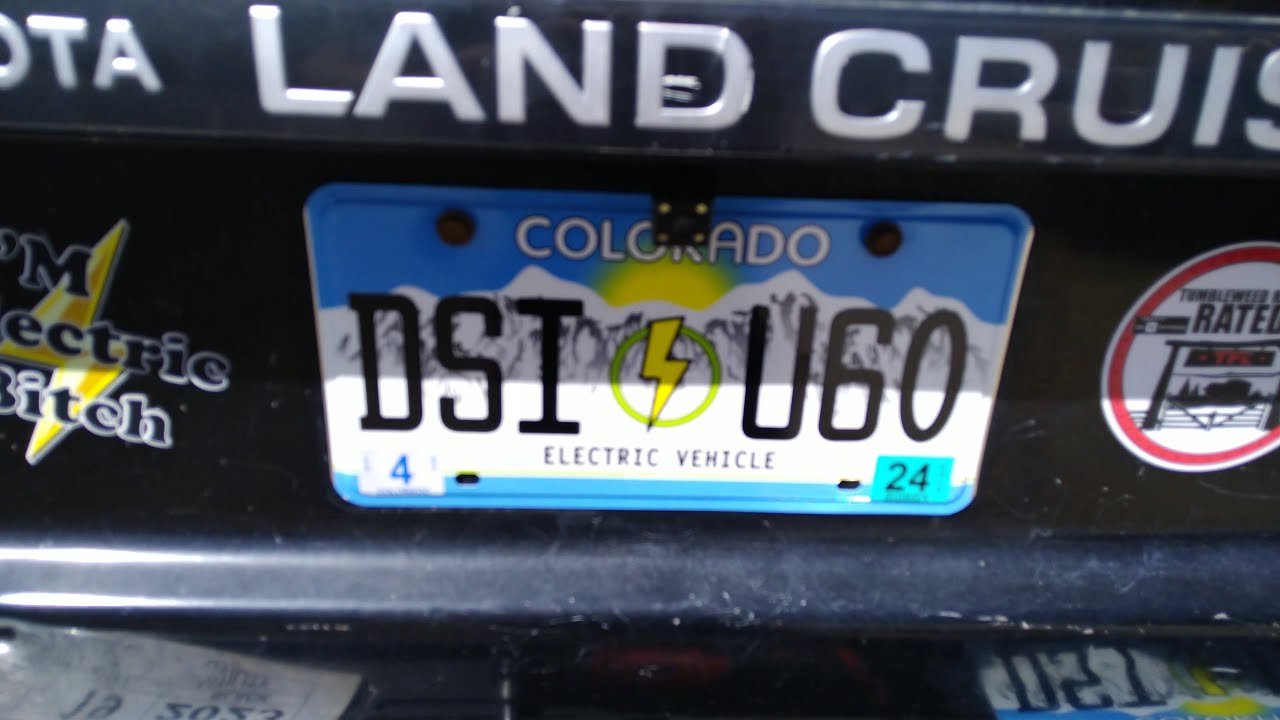 Registering the EV Swap Electric Conversion Land Cruiser as CO EV