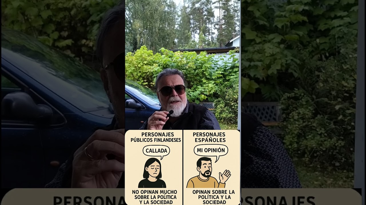 (A diferencia de los espa&ntilde;oles) &iquest;TEMEN LOS FINLANDESES OPINAR DIFERENTE?  #finlandia
