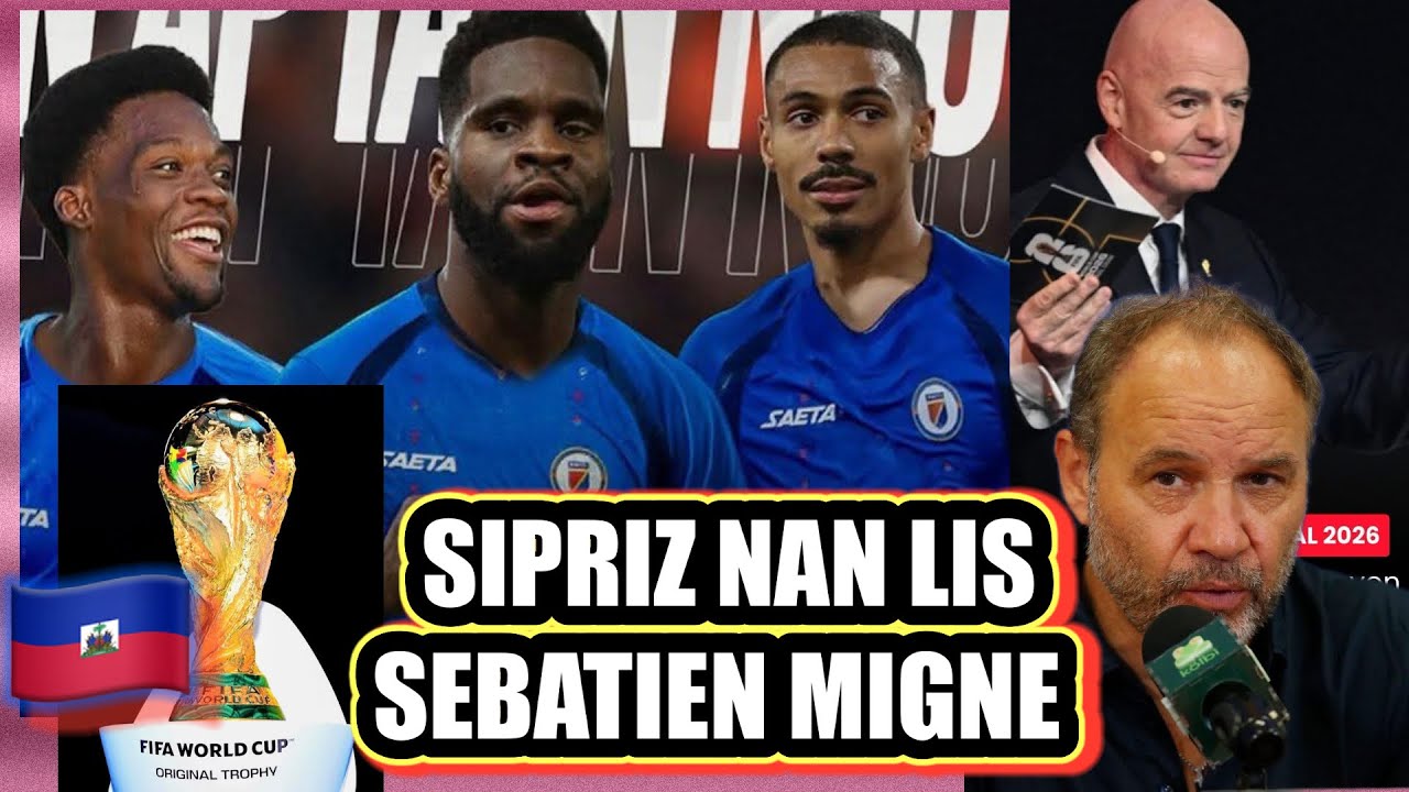 RANFÒ OGMANTE POU EKIP NASYONAL MIGNE DEJA GEN SIPRIZ POU TOUT MOUN.