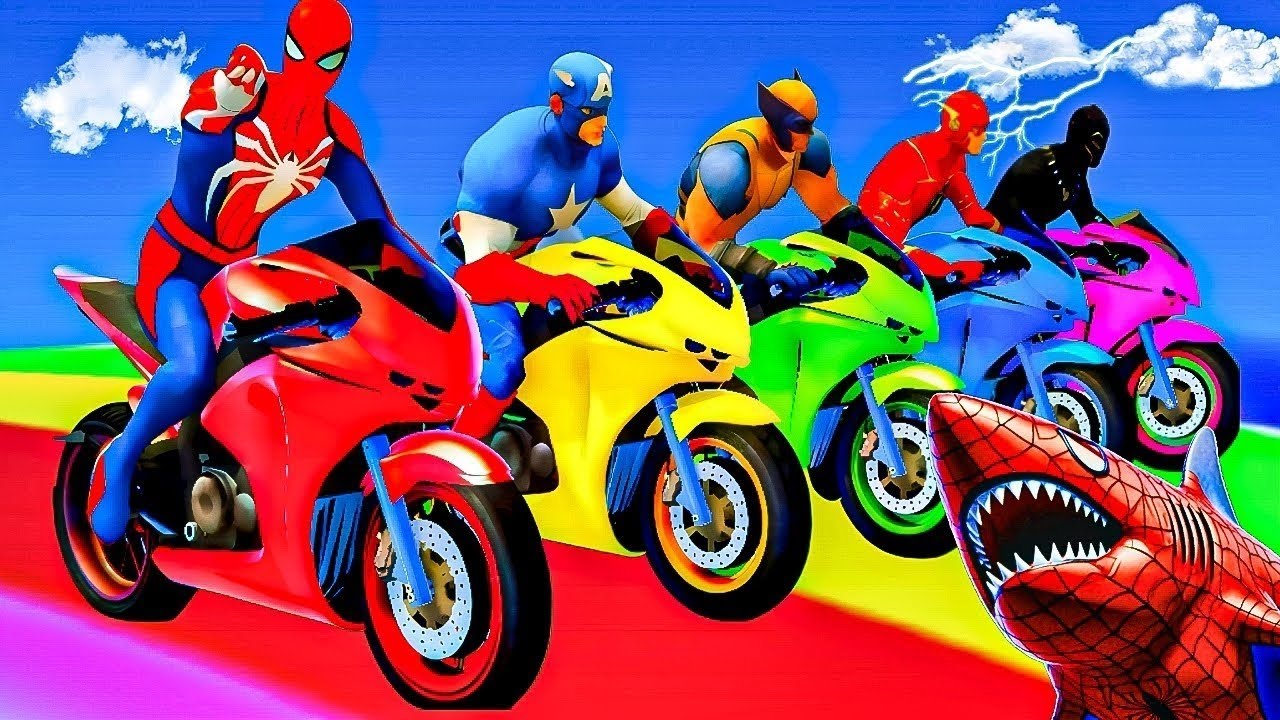 Spider-Man Rescue الرجل العنكبوت انقاذ باتمانbatman vs iron man vs venom funny Game GTA 5 superhero