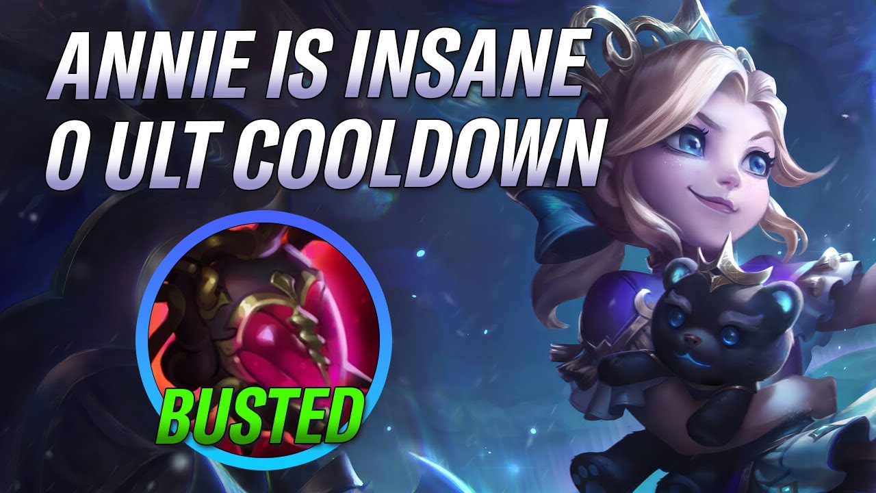 ANNIE IS INSANE! 0 ULT COOLDOWN WITH MALIGNANCE! ANNIE WILD RIFT GAMEPLAY