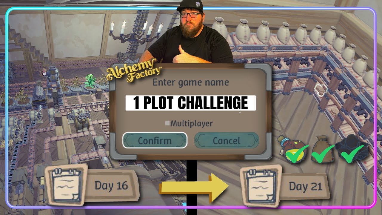 No Land Buy Achievement - Alchemy Factory Part 3