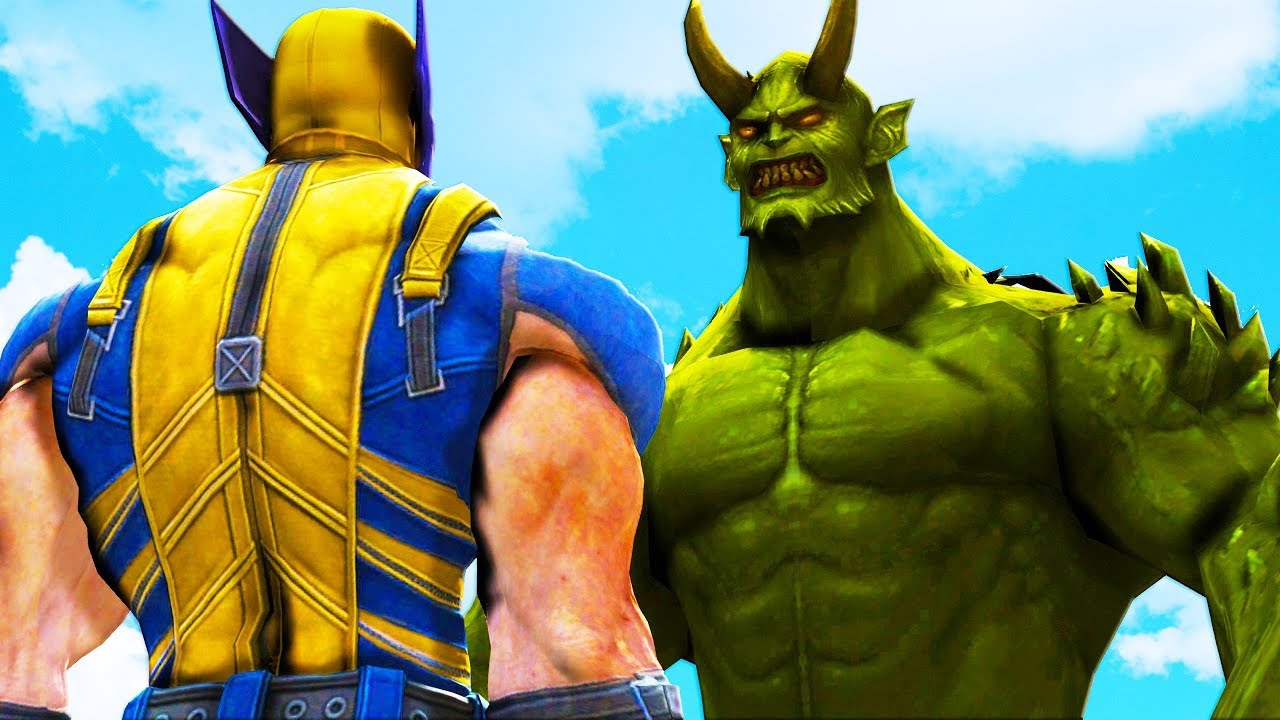 ULTIMATE GREEN GOBLIN VS WOLVERINE - EPIC BATTLE