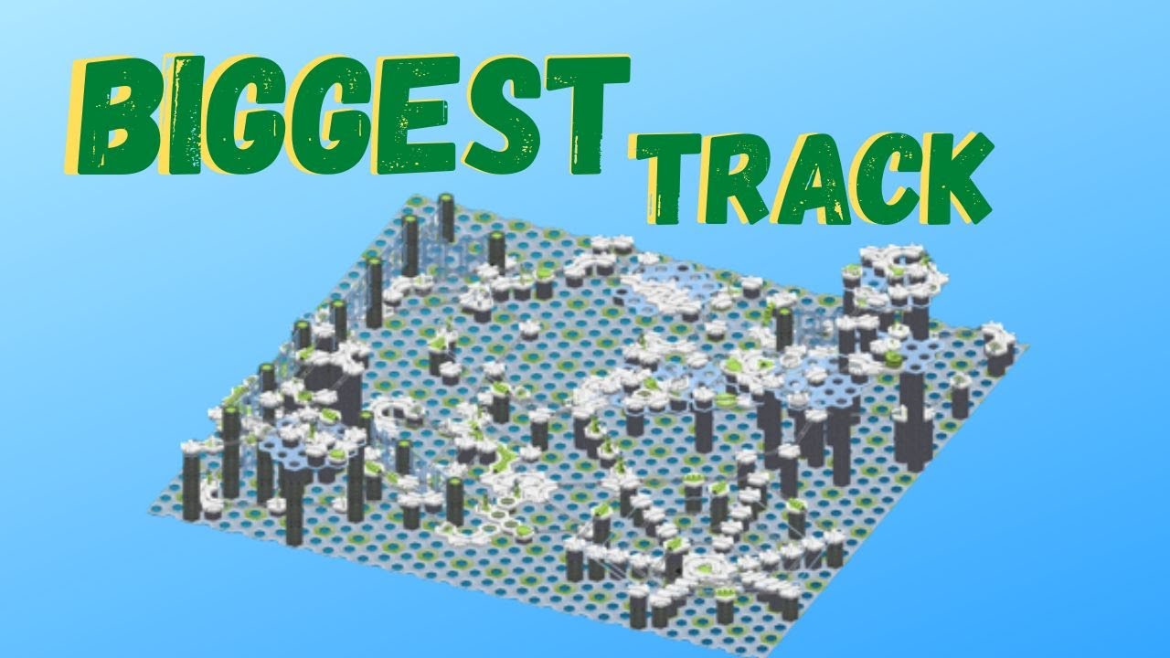 The VERY BIGGEST TRACK Ever IN The GRAVITRAX APP!