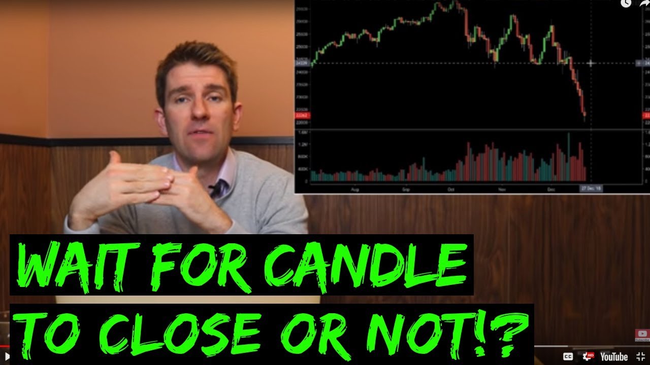 SHOULD YOU WAIT FOR A CANDLE TO CLOSE? 🕯️