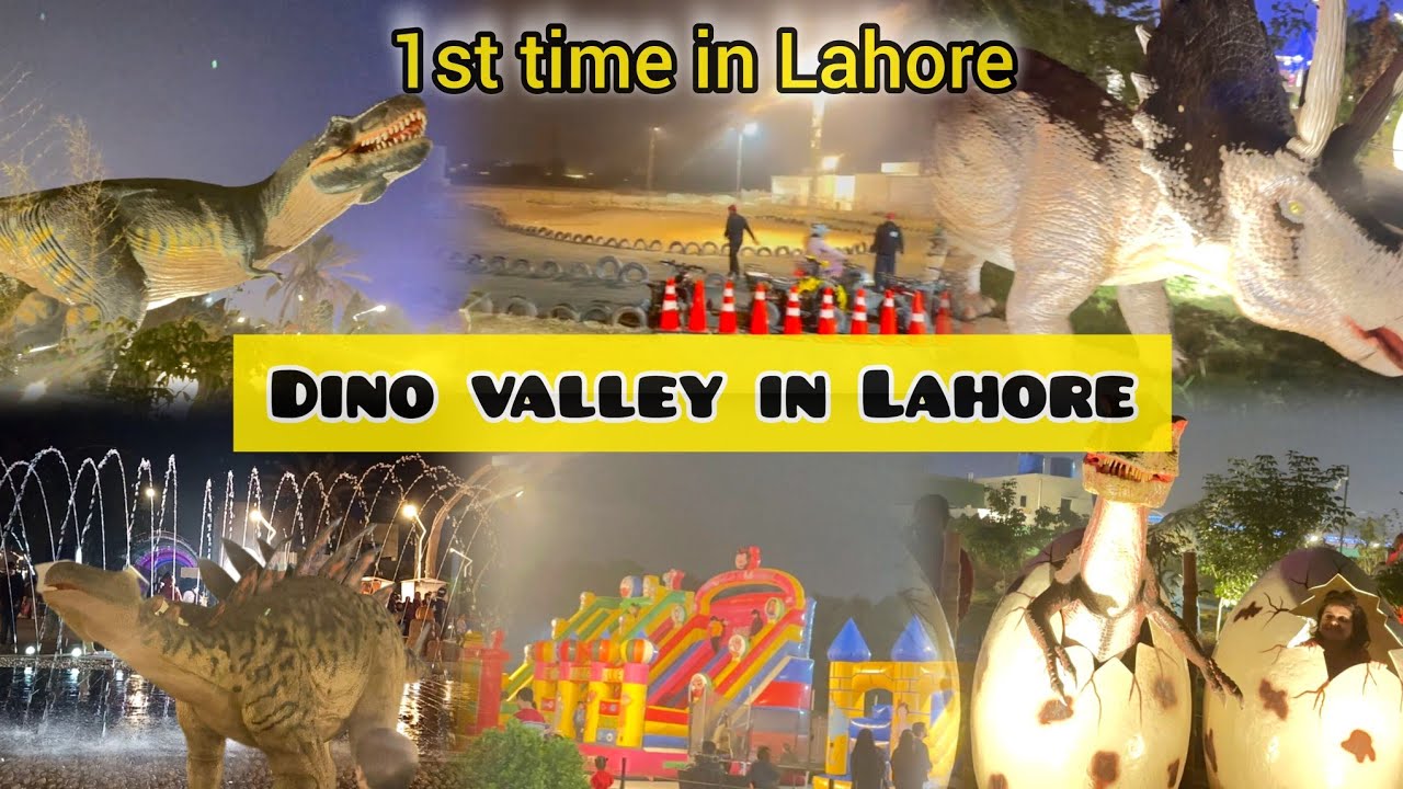 Dino valley in Lahore #Dinovalley ||Life with Aaima