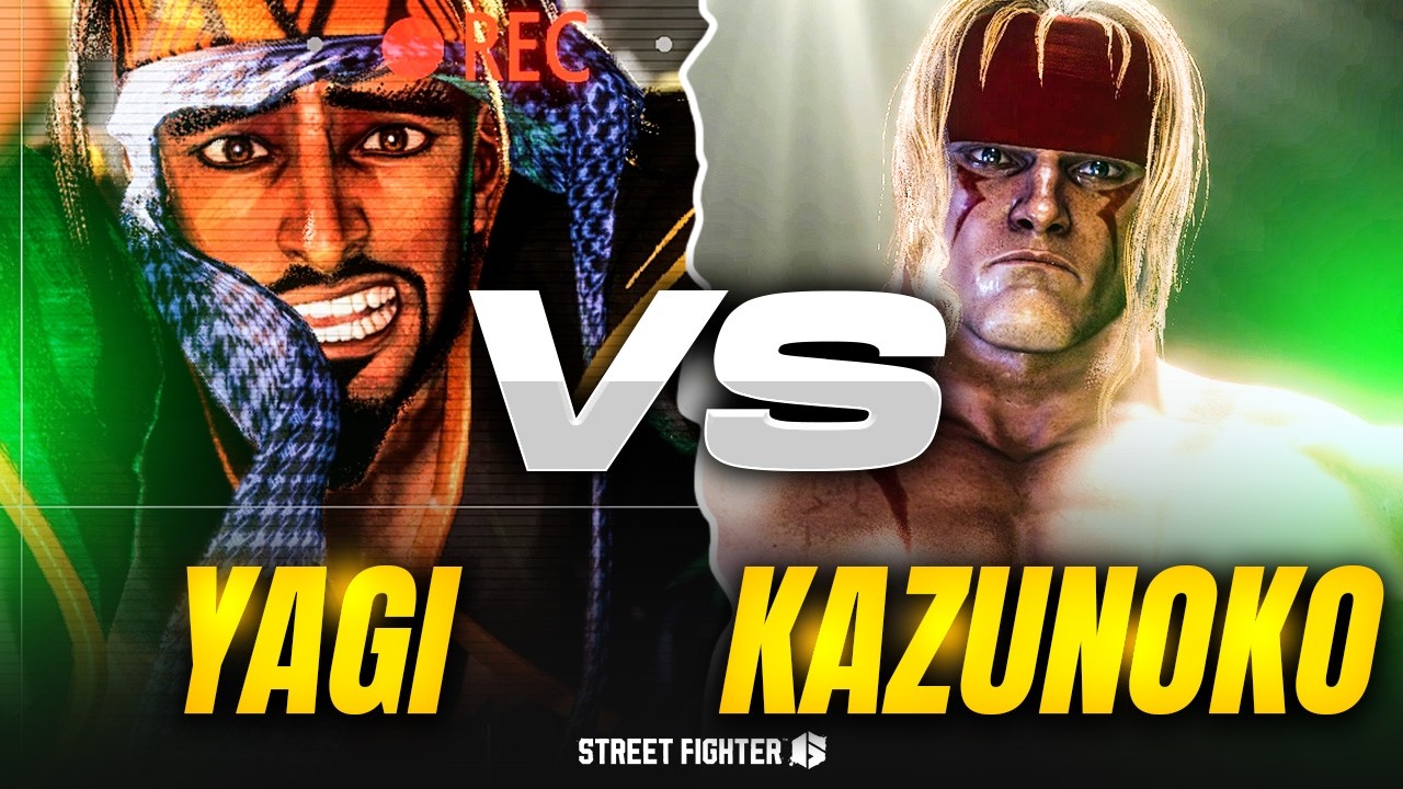 SF6 ▰ Yagi (RASHID) Vs Kazunoko (ALEX) ▰ STREET FIGHTER 6 High Level  Gameplay