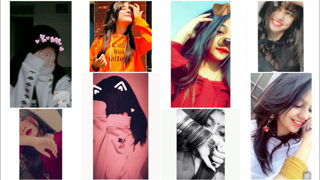 🦋Cute selfie Poses for girls |💞stylish hidden face girls poses |dp pictures for whatsapp | hd dp pic