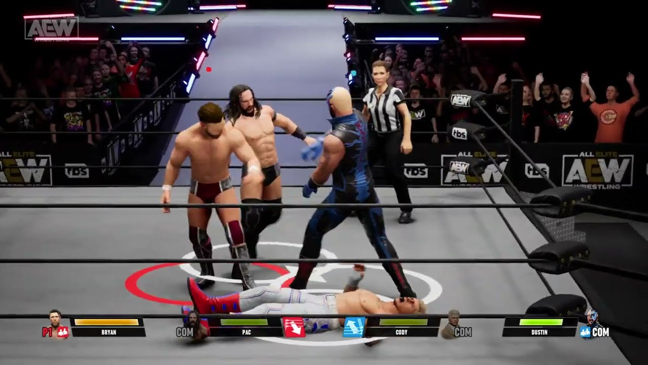 AEW Wrestling Game Fight Forever PS4 Gameplay