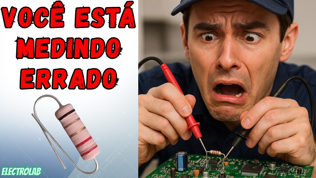 👉 Medindo Resistência Errado? Estes 3 Erros Explicam!