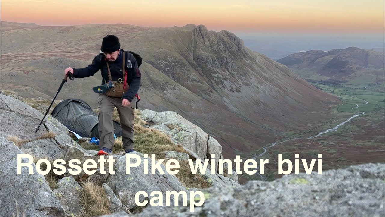 Rossett pike winter bivi 18 Nov 2025